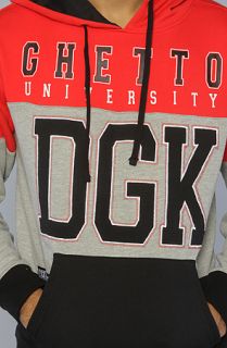 DGK The DGK Honors Pullover Hoody in Red