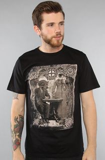 Omit The 7th Dimension Tee in Black Concrete