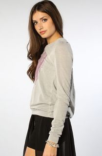  heart cross back pullover sweatshirt in gray sale $ 28 95 $ 84 00