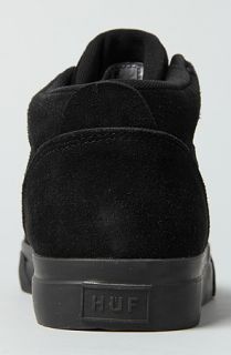 HUF The Black Pack HUF 1 Vulc Sneaker in Black