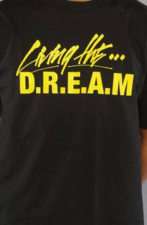 Dissizit The Dream Tee in Black Concrete