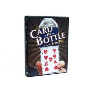  Card In Bottle DVD   Street Magic Illusion Trick + Bonus Pro. Routines