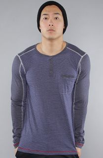 Supremebeing The Toff Henley in Navy Concrete