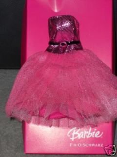 FAO Schwarz Exclusive Pink Skirt Sparkle Barbie Dress