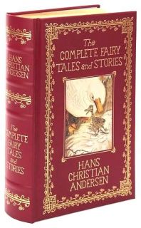 Fairy Tales Stories Hans Christian Andersen Red Leather Out of Print