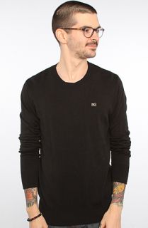 Makia The Steel Flag Knit in Black Concrete