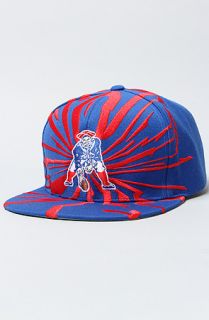 Mitchell & Ness The New England Patriots Earthquake Snapback Cap in