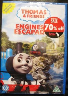Thomas Friends Engines Escapades DVD