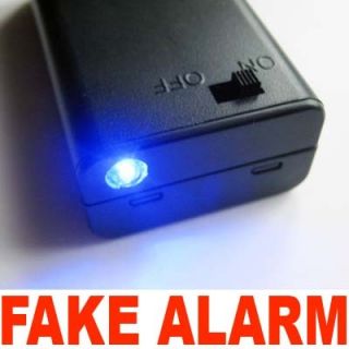Flashing Blue LED Light Fake Boat Car Alarm Features