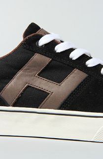 HUF The Choice Sneaker in Black Brown