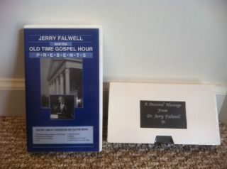 Jerry Falwell OLD TIME GOSPEL HOUR VHS SERMONS DAVID RING EVANGELIST