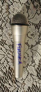 Finesse Mitchell SNL Signed Microphone Auto Mic