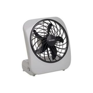 02 Cool Battery Powered Portable 5 Fan Camping