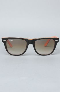 Ray Ban The 54 mm Original Wayfarer Sunglasses in Black Orange