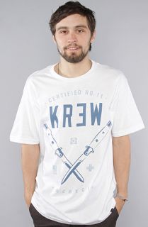 KR3W The Switchblade 2 Regular Tee in White