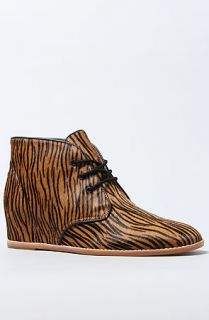 Matiko Shoes The Sharon Shoe in Brown Zebra