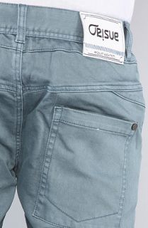 ORISUE The Rahm212 Slim Fit Pants in Grey Blue Wash