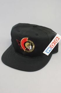 Vintage Deadstock Ottawa Senators Snapback HatBlkBlk