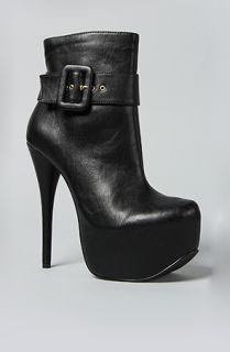 Sole Boutique The Long Dance Boot in Black Leather