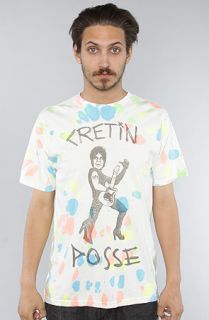 Obey The Cretin Posse TieDye Tee in Neon Trip