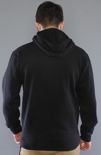 RVCA The Little RVCA Zip Up Hoody in Black