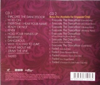 Cascada Evacuate The Dancefloor 2 CD New Bonus Remixes