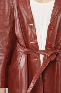 Vintage Boutique The Red Light Trench Coat