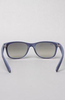 Ray Ban The 55mm New Wayfarer in Light Blue Rubber