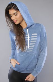 Rebel Yell The RY Pullover Hoodie in Royal Blue