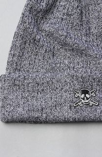 Fourstar Clothing The Pirate Pom Pom Beanie in Charcoal Heather