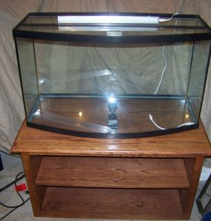46 Gallon Bow Front Fish Tank Aquarium w/ Stand 20 30 40 55 75 90 100