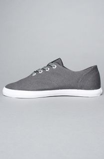 SUPRA The Wrap Shoe in Charcoal Canvas