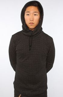 ARSNL Lantern Cowl Collar SweaterMade in the USA in Black Polka Dot