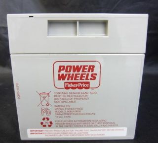 Fisher Price 74777 12 Volt Rechargeable Replacement Battery 9.5Amp/Hr