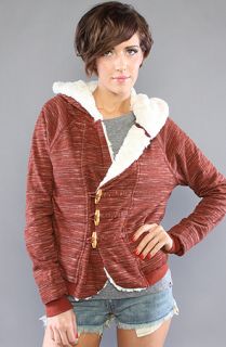 Hurley The So Cozy Fleece Jacket in Saffron