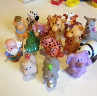 Lot of Fisher Price Little People Animals