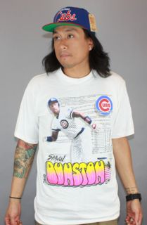 Vintage Deadstock Shawon Dunston Chicago Cubs TeeWhite