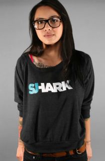 Adapt The Shark WideNeck Pullover Concrete