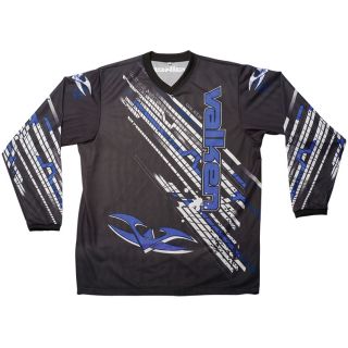 Valken Fate Jersey for Paintball Medium Black and Blue