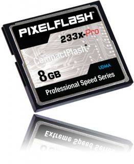 8GB PIXELFLASH 233X Compact Flash Memory 8 GB CF Card Extreme Ultra