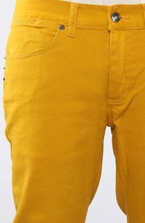 KR3W The K Skinny Jeans in Yellow Concrete