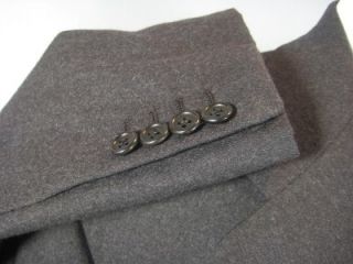 oxxford clothes mtm fawnskin flannel coat 40 xl 40xl