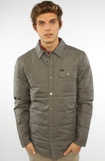 Brixton The Cass Jacket in Gray Concrete