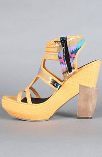 Sole Boutique The Tish Shoe in Mustard