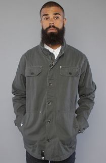 LRG The Cult Surplus M65 Jacket in Dark Charcoal