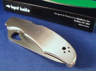 Spyderco Byrd BY03PS2 Cara Cara 2 SS PS Knife New
