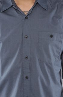 Brixton The Fault Buttondown Shirt in Dark Teal