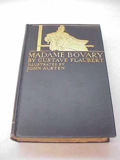 1928 Madame Bovary Flaubert Illus John Austen Book HC