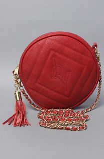 Joyrich The Quilted Pochette Bag in Red