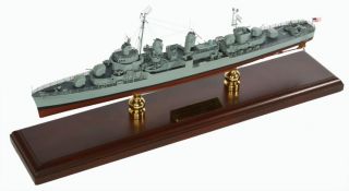 Fletcher Class Destroyer Wood Model MUSEUM QUALITY AND DETAIL